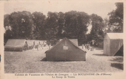 ILE D'OLERON COLONIE DE VACANCES DE L'UNION DE LIMOGES LA BOULINIERE LE CAMP DE TENTES TBE - Ile D'Oléron