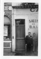 Photographie Photo Vintage Snapshot Bullou Eure Et Loir Salle De Bal - Orte