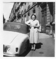 Photographie Photo Vintage Snapshot Automobile Auto Car Voiture - Anonymous Persons