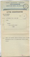 LETTRE  A FENETRE ENTETE RADIOMARITIME SAINT LYS RADIO HAUTE GARONNE 4.7.1957 AVEC SON MESSAGE - 1921-1960: Période Moderne