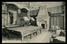 15027 - SUISSE -  Grand Hôtel Château BELLEVUE - SIERRE - Le Billard - Sierre