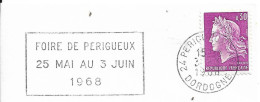 FRANCE. POSTMARK. PERIGUEUX FAIR. 1968 - 1961-....