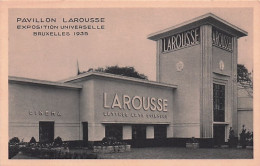 BRUXELLES - Exposition Universelle 1935 - Pavillon Larousse - Exposiciones Universales