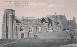 ZEEBRUGGE - Ruines De L'église - Puinen Dre Kerk - Zeebrugge