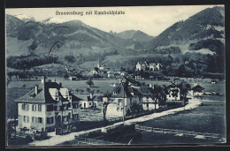 AK Brannenburg, Ortspartie Mit Ramboldplatte  - Autres & Non Classés