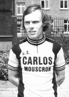 Vélo - Coureur Cycliste Belge Dick Baert  - Team Carlos Mouscron -cycling - Cyclisme - Ciclismo - Wielersport  - Cyclisme