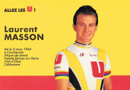 Vélo - Coureur Cycliste  Laurent Masson - Team U -cycling - Cyclisme - Ciclismo - Wielrennen - - Radsport