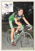 Vélo - Cyclisme - Coureur Cycliste Italien Andrea Chiurato - Team Gatorade - Cyclisme