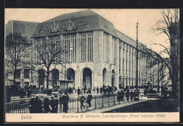 AK Berlin, Warenhaus A. Wertheim, Leipzigerstrasse (Front Leipziger Platz)  - Mitte