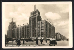 AK Berlin-Neukölln, Karstadt-Haus Am Hermannplatz Im Art Deco-Stil  - Other & Unclassified