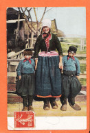 05902 / Eiland MARKEN Noord-Holland Moeder Met Deze 2 Kinderen In Traditionele Kleding 1910s  Series 411 5  - Marken