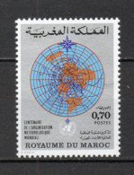 MAROC N°  654   NEUF SANS CHARNIERE  COTE  1.00€    METEOROLOGIE - Morocco (1956-...)