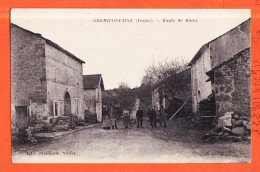 05816 / GREMIFONTAINE 88-Vosges Animation Villageoise Route De BAINS écrite 1919 Edition CHASSARD Noiret - Other & Unclassified
