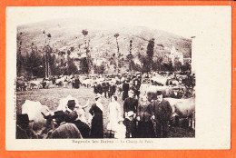 05694 / ⭐ (•◡•) ♥️ Rare BAGNOLS-les-BAINS 48-Lozere Champ FOIRE Jour Marché Bestiaux 1910s Edition HUGON PARSEGOL MENDE - Other & Unclassified