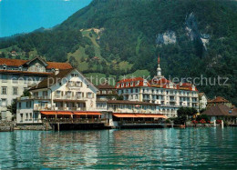 12812396 Gersau Vierwaldstaettersee Seehotel Schwert  Gersau - Andere & Zonder Classificatie