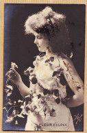 05725 / ⭐ ◉  Rare Carte-Photo Copyright SCHLOSS 1899 New-York FLEUR ECLOSE-à GAYREL Gaillac-RAPHAEL TUCK Un Mot POSTE - Other & Unclassified