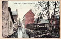 05532 / ⭐ ◉  Peu Commun Carte Toilée 76-PAVILLY Vue Sur L' AUSTREBERTHE 1910 S à BACHELART Rue Sébastien MERCIER Paris - Pavilly