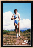 05588 ● VALS-LES-BAINS Jocelyne VILLETON Marathonienne Cppub NIKE 1990s Athlete's Foot Lionel DURAND Aix En Provence - Vals Les Bains