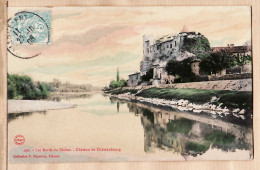 05622 ● CHATEAUBOURG 07-Ardèche Chateau Les Bords Du RHONE 22.10.1908 à Henri MARTIN Meaux - Collection PEYROUSE 290 - Autres & Non Classés