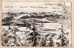 05621 ● 07-Ardèche Photo-Bromure HAUTES CEVENNES Vue De SAINT AGREVE Paysage Hiver 1947 à LELOUP Basse Indre - Autres & Non Classés