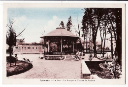 05561 / ⭐ ◉ OYONNAX Ain Le PARC Kiosque à Musique Théatre Verdure 1935 à JOANNIN Impasse Vigne Amplepuis-HUMBERT FLEURY - Oyonnax