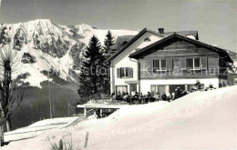 12801866 Engelberg OW Restaurant Schwand Winterpanorama Alpen Engelberg OW - Sonstige & Ohne Zuordnung