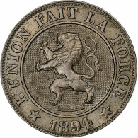 Belgique, Leopold I, 10 Centimes, 1894, Bruxelles, Cupro-nickel, SUP, KM:42 - 10 Cent