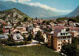 12791786 Sierre VS Quartier De Villa Et Les Alpes Sierre Siders - Autres & Non Classés