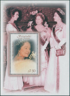 Aitutaki 2000 SG711 Queen Mother 100th MS MNH - Islas Cook