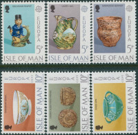 Isle Of Man 1976 SG84-89 Europa Ceramic Art Set MNH - Isla De Man