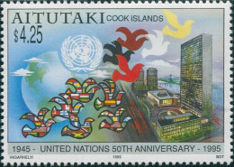 Aitutaki 1995 SG689 $4.25 United Nations MNH - Cook Islands