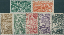 French Oceania 1946 SG179-185 Airmails MLH - Altri & Non Classificati