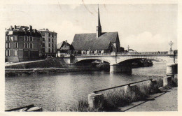 Sens - Le Quai De La Fausse Rivière Et L' église Saint Maurice - Sens