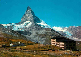 12781116 Zermatt VS Berghotel Riffelberg Mit Matterhorn Walliser Alpen  - Autres & Non Classés