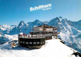 12779446 Schilthorn Muerren Piz Gloria Bergrestaurant Alpenpanorama Im Winter Sc - Andere & Zonder Classificatie