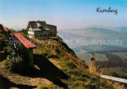 12778746 Kronberg Saentis Luftseilbahn Berggasthaus Ruhebank Fernsicht Appenzell - Autres & Non Classés