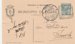 Dozza (Bologna) Tondo-riquadrato Del 1911 Punti 6 - Marcofilía