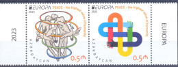 2023. Azerbaijan, Europa 2023, 2v, Mint/** - Azerbaiján