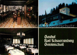 12768086 Gontenschwil Gasthof Bad Schwarzenberg Bar Speisesaal Gontenschwil - Andere & Zonder Classificatie