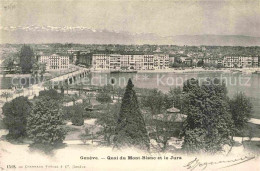 12767616 Geneve GE Quai Du Mont Blanc Et Le Jura Geneve - Autres & Non Classés