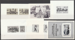 DDR: Lot Mit 6 Versch. Schwarzdrucken Ohne Gummi.  (025) - Lots & Kiloware (mixtures) - Max. 999 Stamps