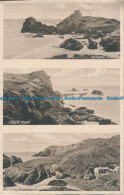 R050732 Kynance Cove. Lizard Head. Kynance Cove And Ryll Head. Multi View. 1931 - Monde
