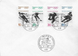 Postzegels > Europa > Duitsland > West-Duitsland > 1970-1979 > Brief Met No. 684-687  (17379) - Cartas & Documentos