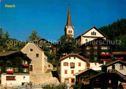 12763806 Fiesch Teilansicht Kirche  Fiesch - Sonstige & Ohne Zuordnung