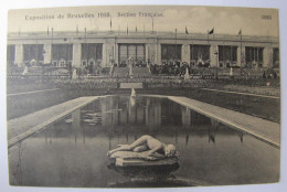 BELGIQUE - BRUXELLES - Exposition Universelle De 1910 - Section Française - Exposiciones Universales