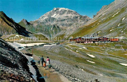 12757256 Davos GR Berghaus Strelapass Mit Haupterhorn Und Weissfluh Plessuralpen - Autres & Non Classés