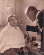 BOXE MARCEL CERDAN  1949 TOURNAGE FILM L'HOMME AUX MAINS D'ARGILE  PHOTO 16X13CM - Deportes