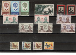 DIVERS TIMBRES NEUFS MNH** OU OBLITERES TB  COTE TOTALE 300 EUROS - Sammlungen (ohne Album)