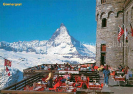 12737586 Gornergrat Zermatt Sonnenterrasse Mit Blick Zum Matterhorn Gornergrat - Other & Unclassified