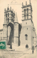 CPA France Montpellier Facade De La Cathedrale - Montpellier